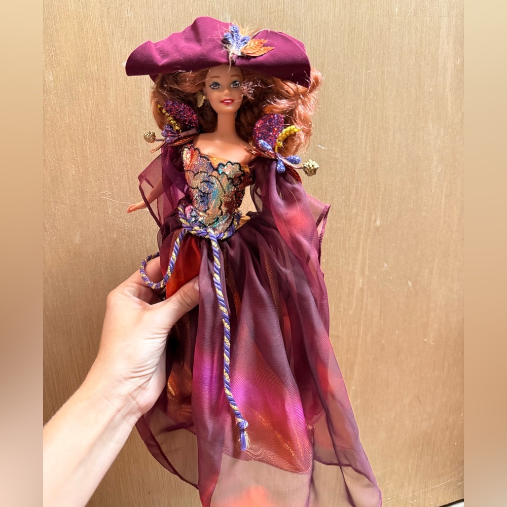 Vintage Mattel Barbie Autumn Glory Doll Enchanted Seasons Collection #15204